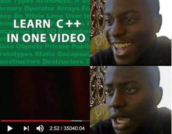 learn C++ in one video